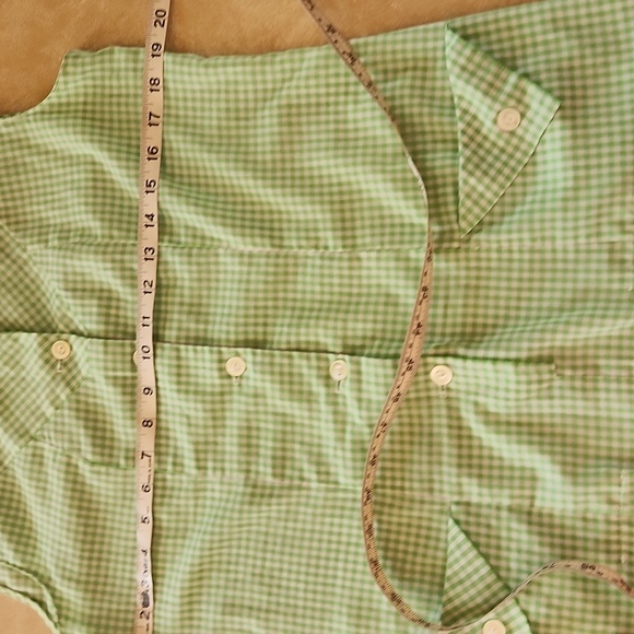 Misses vintage handmade gingham dress: 38 " bust appr size 10 - Picture 5 of 6